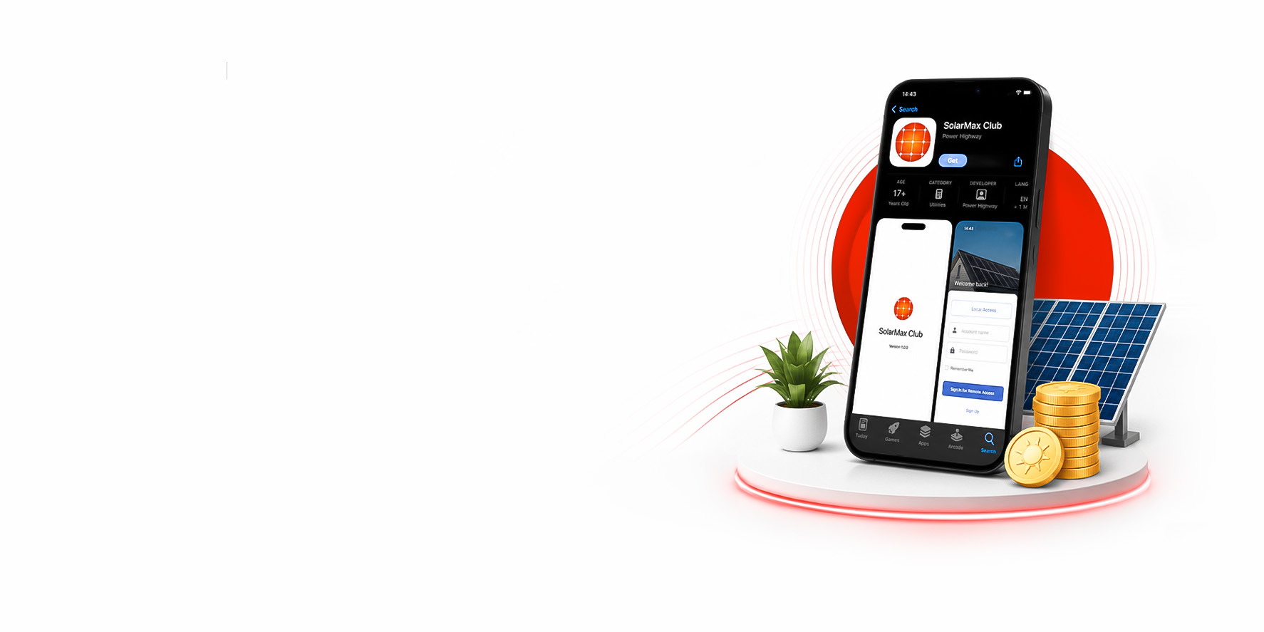 Download the SolarMax Club app